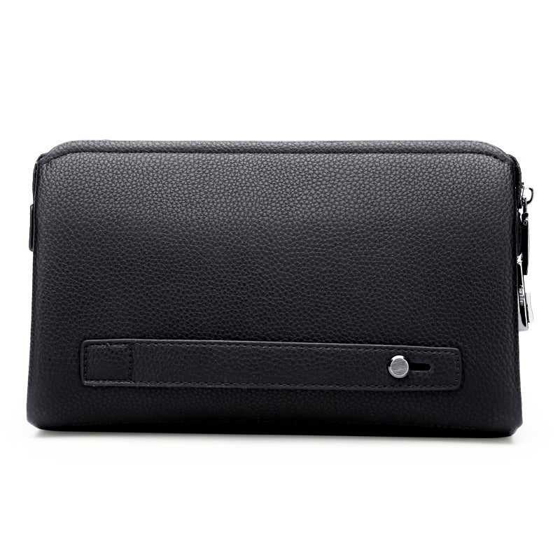 Leather Anti-theft Clutch