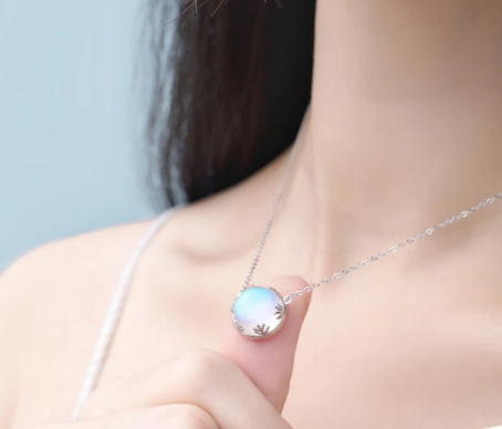 Mesmerizing Aura Crystal Gemstone Women Pendant