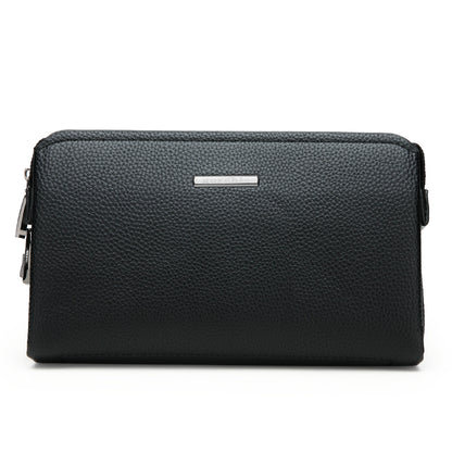Leather Anti-theft Clutch