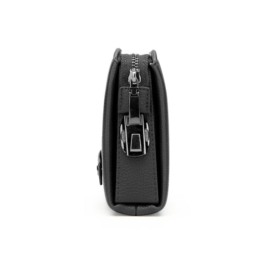 Leather Anti-theft Clutch